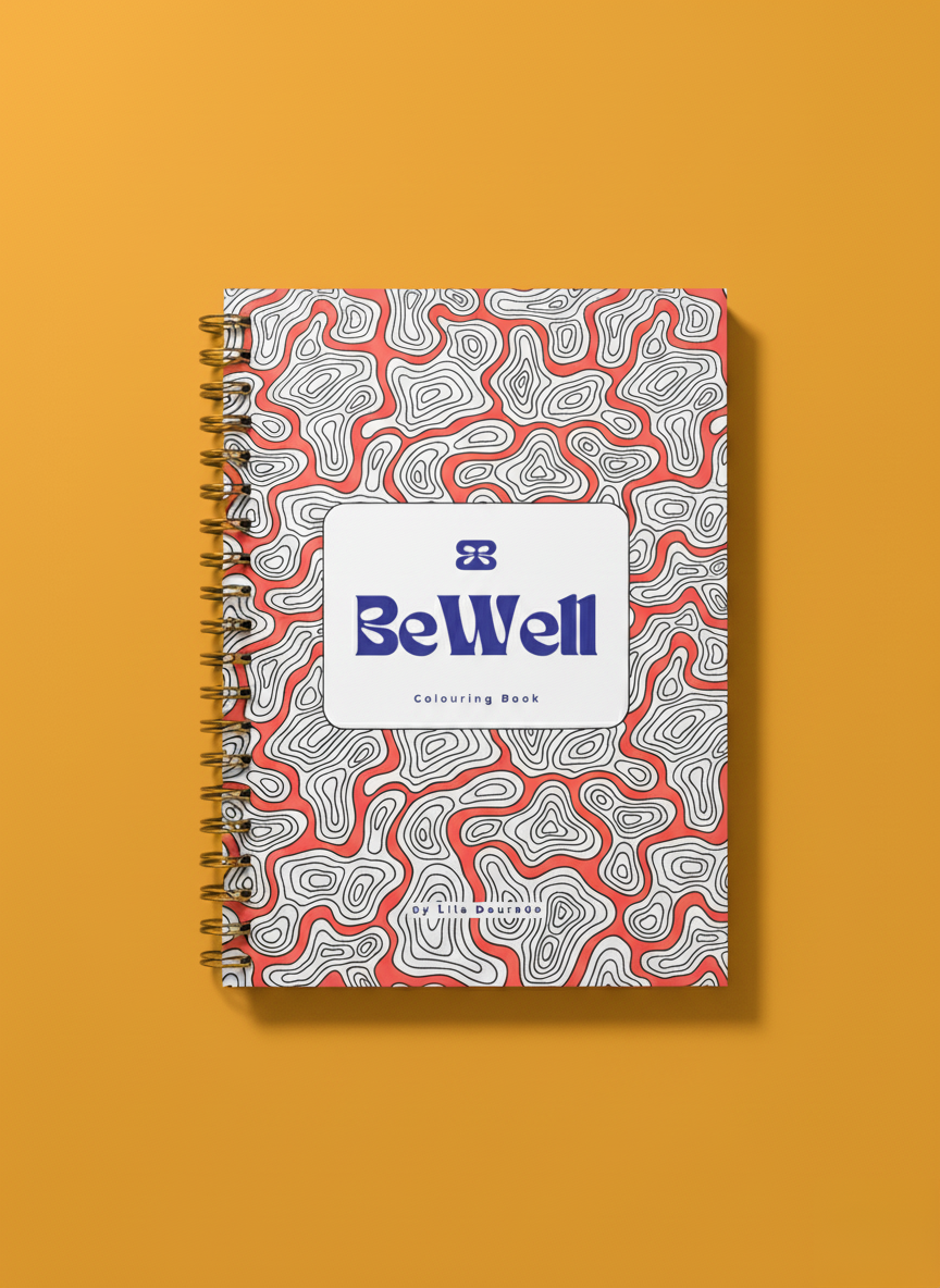 BeWell Colouring Book: Healing in Colours (Printable PDF) English